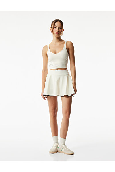 Koton Αθλητικό σουτιέν με λεπτή εφαρμογή με λαιμόκοψη V