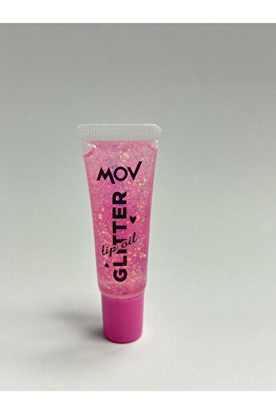 MOV Glıtterlıp Gloss No:2 Pembe Simli Işıltılı Dudak Parlatıcısı & Nemlendirici