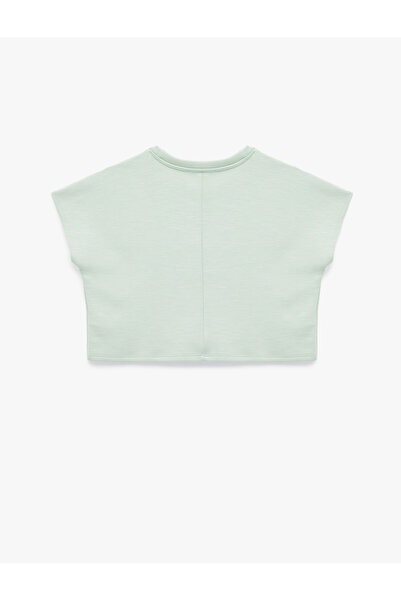 Koton Slim Fit Crew Neck Sleeveless Basic T-Shirt