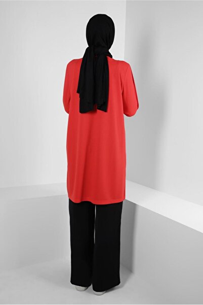 Alvina ALVİNA 8251 Μοντέλο Χτενισμένο Βαμβακερό Σάλι