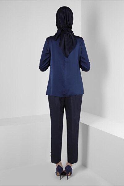 Alvina ΚΟΥΡΑΠΕ ΛΕΠΤΟΜΕΡΗΣ ΑΞΕΣΟΥΑΡ SATIN BLUZ 43573