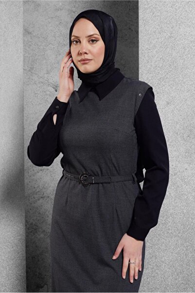 Alvina Shirt Collar Dress 45173