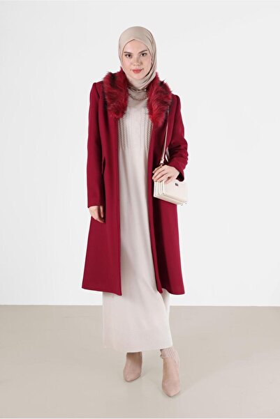 Alvina SAÇ ÖRGÜ DESENLİ TRİKO ELBİSE 42015