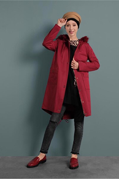 Alvina Парка з капюшоном і хутром 90020