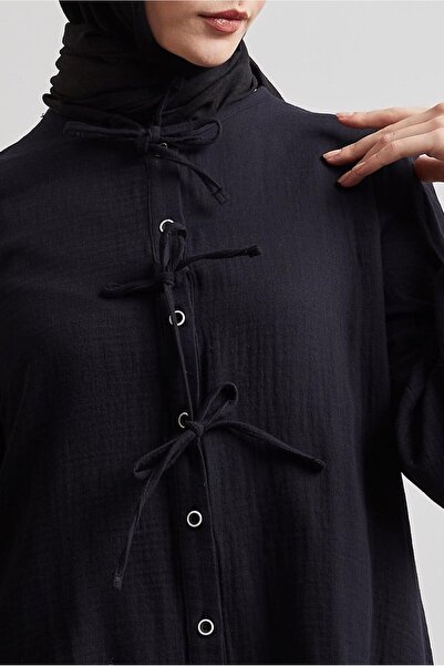 Alvina Cotton Baglama Detailed Tunic 45369