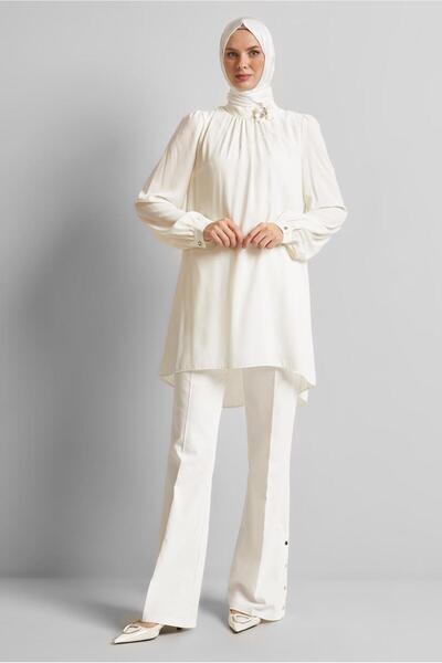 Alvina Brooch Detail Tunic 44590