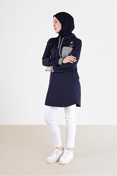 Alvina Туніка з вишитим картатим візерунком - 42371