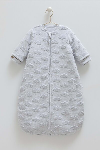 Caramell Cute Dreams Cloud Detailled Pear Sleeping Bag-Tog 2.5 Gray