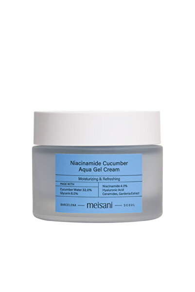 Meisani Crema hidratanta cu 4% niacinamide si extract de castravete 50ml