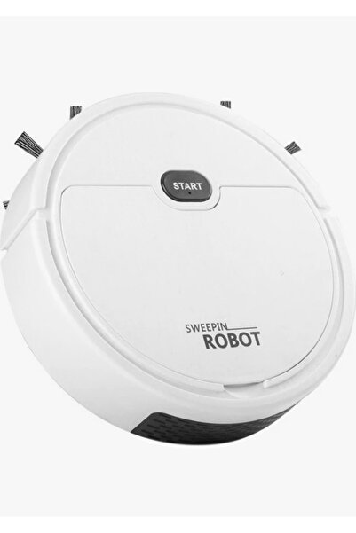 TECHNO 8Q Oyuncak Gerçek Robot Süpürge – Sensörlü, Otomatik Yön Değiştiren Çocuk Oyuncağı