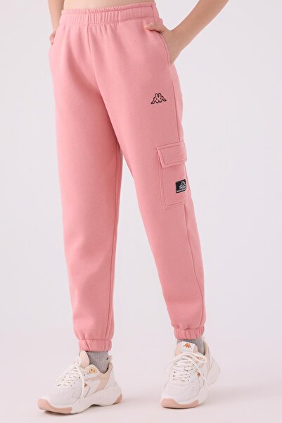 Kappa Logo Doria Kız Çocuk Pembe Regular Fit Eşofman Altı