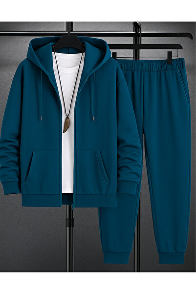 BRLKN Férfi kapucnis dzseki tréningruha szett