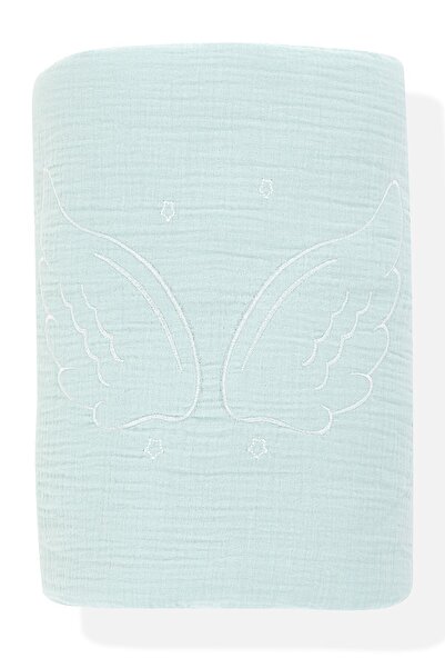 Wellgro Muslin Baby Blanket Mint