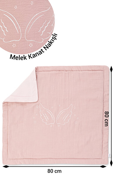 Wellgro Muslin Baby Blanket Pink