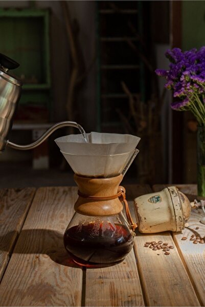 Chemex Avatto 6 Kişilik Filtre Kahve Demleme Ekipmanı 800 ml