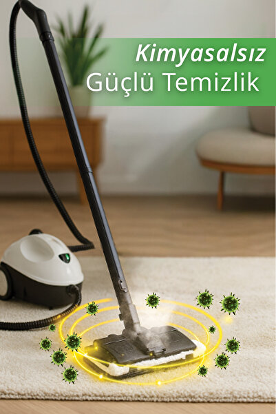 Kiwi Ksc-4255 Çok Fonksiyonlu Buharlı Temizleyici - Buharlı Temizlik Makinesi