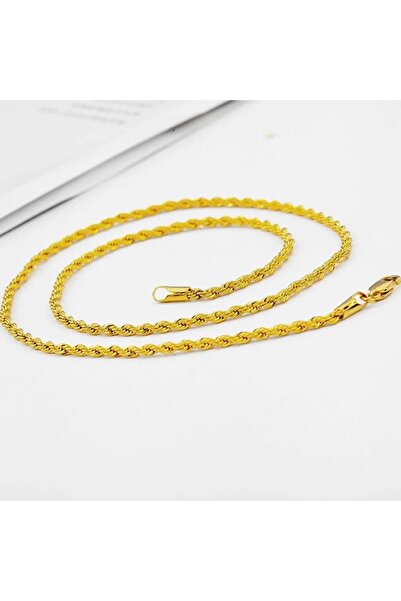 Çgk Çiğdem Gürel Kuyumculuk 2mm Halat Zincir Kolye
