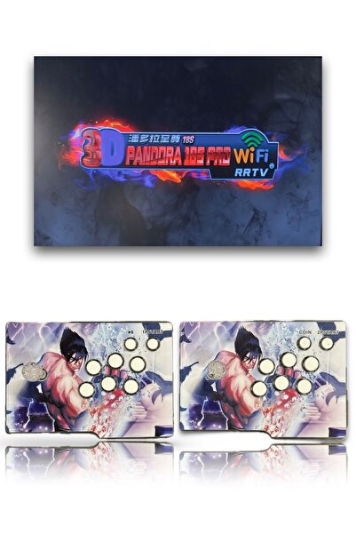 idragon 3D Small - Klasik Oyun Konsolu Hd Arcade Station - 10000 Oyunlu - Tv Bağlantılı -Retro Atari