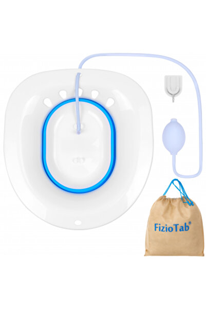 FizioTab Vas FizioTab® Sitz Bath Pliabil,pentru Baie de Sezut,Carlig si Sacul...