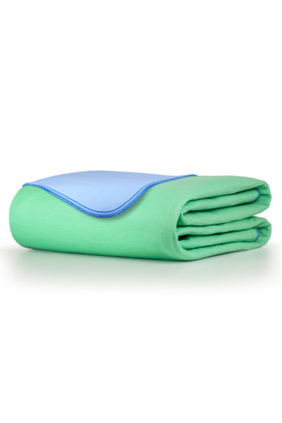 FizioTab Επαναχρησιμοποιήσιμη αδιάβροχη σερβιέτα ακράτειας 160x200 cm, Πράσιν...