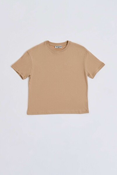 THERECOLOR Органічна футболка з коротким рукавом і круглим коміром для хлопчи...