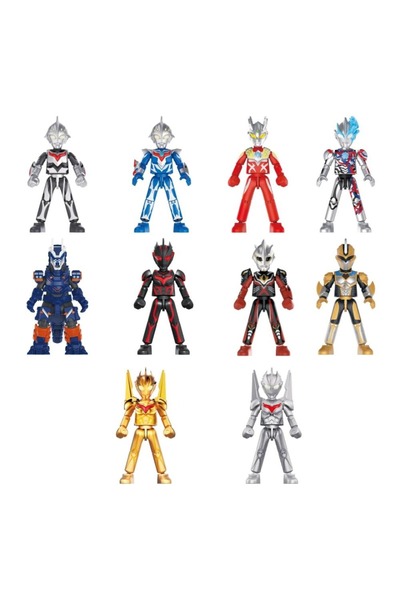 BLOKEES Ultraman Galaxy Defender Building Kit, The Nexus of Light Version 11 Action Figure Block Toy