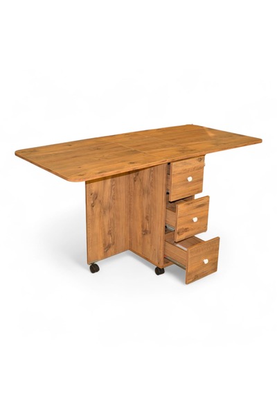 Ege Mobilya Katlanır Kırma Mutfak Masası Balkon Masası