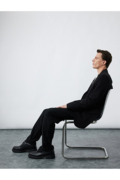 Koton Normal Bel Cep Detaylı Düğmeli Fitilli Chino Pantolon