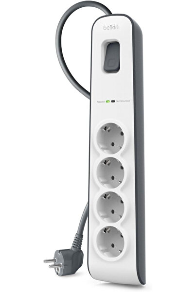 Belkin BSV400VF2M 2 m 4`lü Akım Korumalı Priz