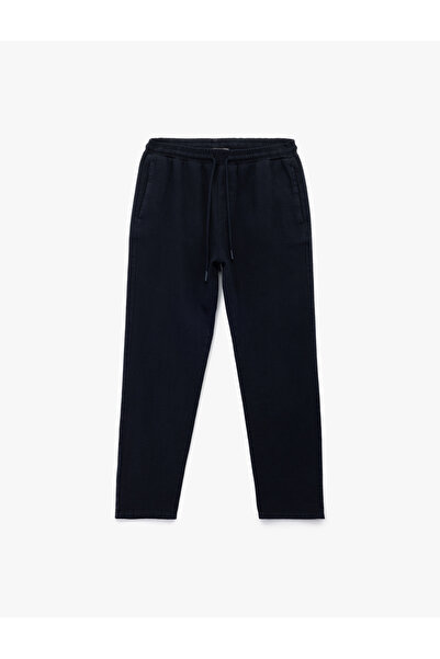 Koton Cotton Pocket Detailed Waist Lace-Up Trousers