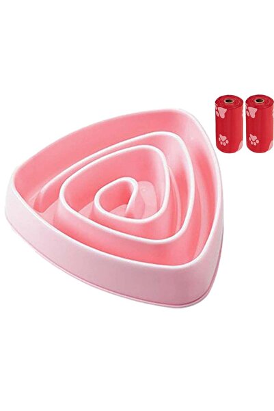 FizioTab Castron Hranire Lenta Caini FizioTab®, pentru Prevenirea Indigestiei, Slow Feed Bowl Interactiv, Ro