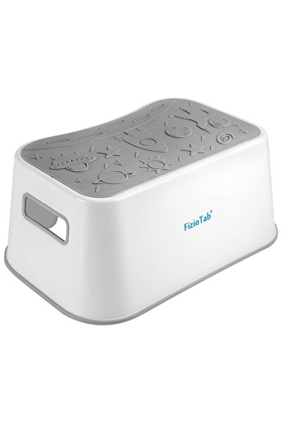 FizioTab Scaunel Inaltator FizioTab® Space cu Suprafata Antialunecare si Manere, tip Taburet, Space, Gri