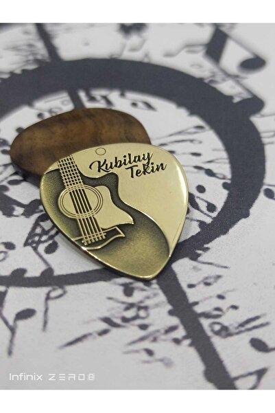 luffy design Kişiye Özel Gitar Penası Metal Sarı Pirinç Lazer Kazıma Müzisyen...