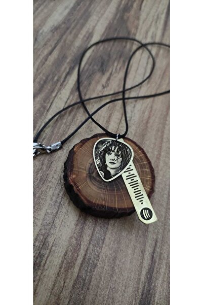 luffy design Şebnem Ferah Metal Pena Ve Spotify Kolye Set - Istediğiniz Şarkıyı Belirtiniz -