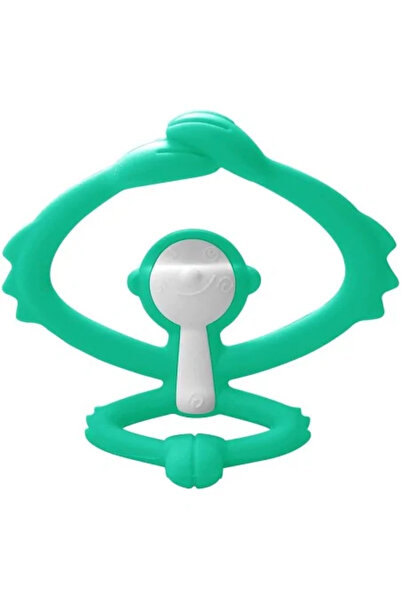 Mombella Silikónový hryzák, - Zelená opica