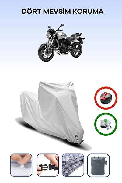 Breen Honda CBF 600 - قماش مشمع للدراجات النارية متوافق وآمن ومقاوم للماء