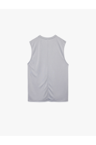 Koton Rahat Kalıp Kolsuz Basic Bisiklet Yaka Spor Atleti