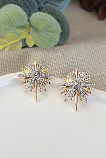 Petalia Kuzey Yıldızı Zirkon VIP Küpe