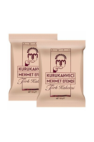 Mehmet Efendi قهوة كوروكاهفيتشي التركية 100 جرام 2 قطعة