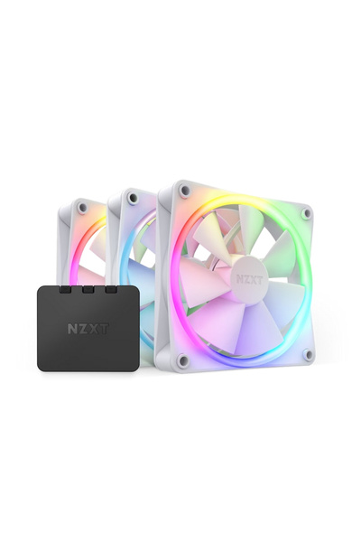 Nzxt F120RGB RF-R12TF-W1 120mm Üçlü Beyaz Kasa Fanı