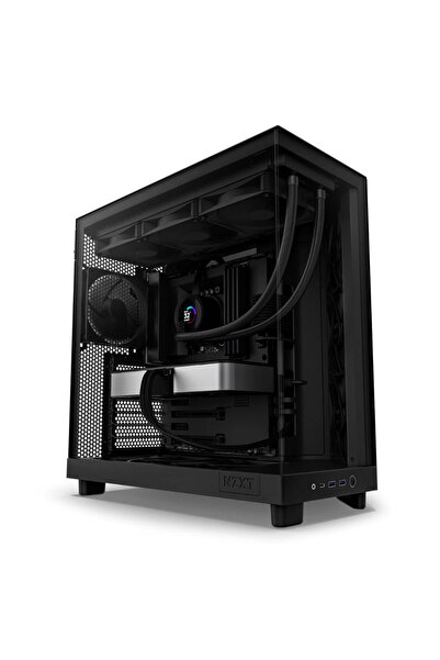 Genel Markalar H Series H6 Flow CC-H61FB-01 Siyah ATX Mid Tower Gaming (Oyunc...