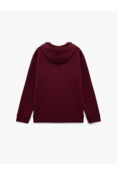 Koton Μακρυμάνικο φούτερ με κουκούλα