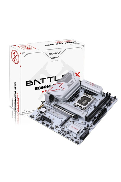 Colorful BATTLE-AX B860M-GHA WIFI V20 DDR5 7600MHz mATX Gaming (Oyuncu) Anakart