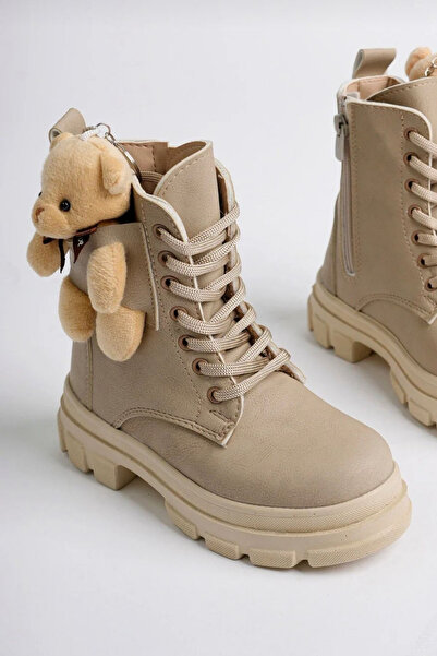 DİGGO KİDS Unisex Çocuk Dayanıklı Peluş Ayıcıklı Bot