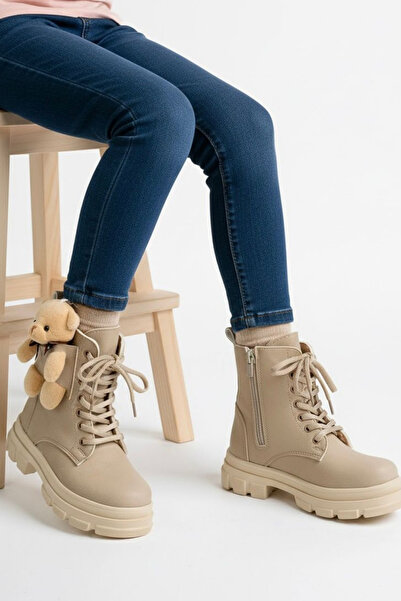 DİGGO KİDS Unisex Çocuk Dayanıklı Peluş Ayıcıklı Bot