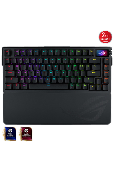 ASUS ROG Azoth Extreme NX/SW Switch İnglizce Q Kablosuz RGB Mekanik Oyuncu Klavyesi