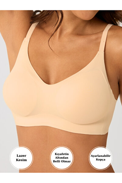 Clothes Box Αόρατο σουτιέν με αφαιρούμενο μαξιλαράκι κοπής με λέιζερ Fk