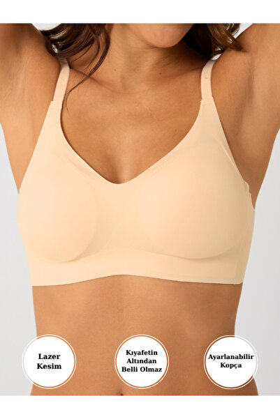 Clothes Box Αόρατο σουτιέν με αφαιρούμενο μαξιλαράκι κοπής με λέιζερ Fk