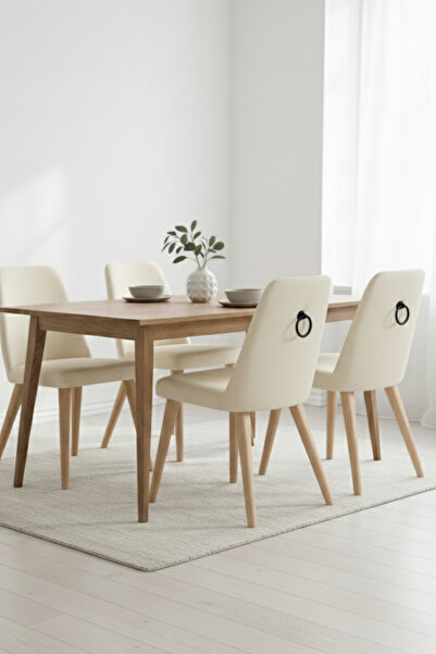 MegaVitrin Ring Pendulum Handle - Matte Black Chair Back Furniture Handle - Top Screw - 60 mm Diameter