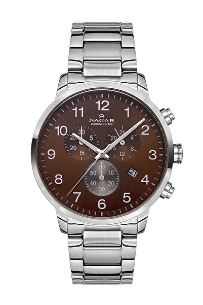 Nacar SPOR GÜMÜŞ ERKEK KOL SAATİ NC34-290243-AKGM